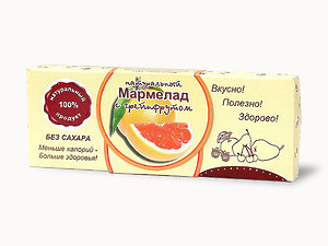 №2 Мармелад натуральный "Грейпфрут" 140г в Всеволожске