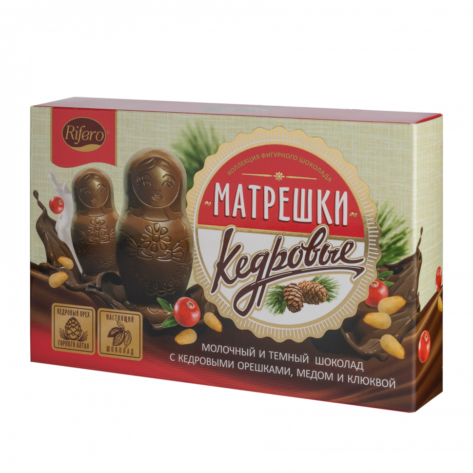  Риф и ко Конфеты "Матрёшки кедровые" 100г           в Всеволожске