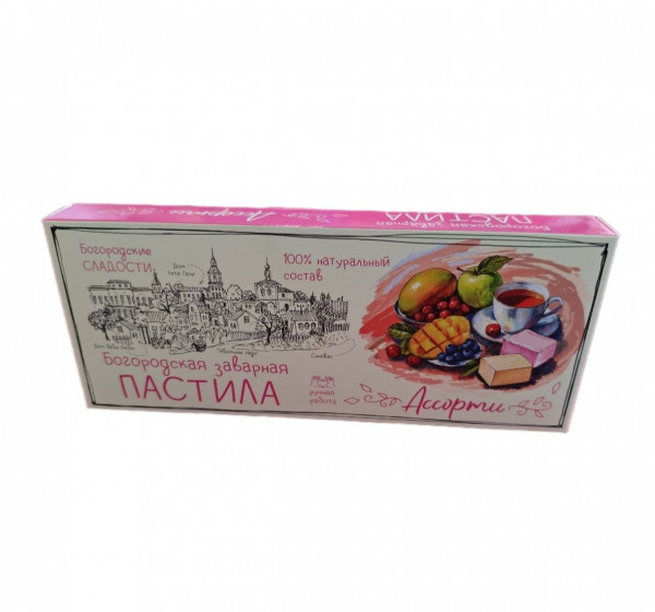№1 Пастила заварная "Ассорти", 250г в Всеволожске
