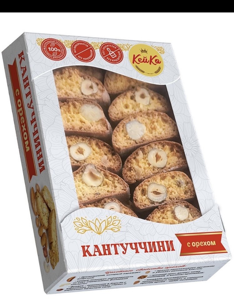  Кей Ко Кантуччини с орехом, 200г    в Всеволожске